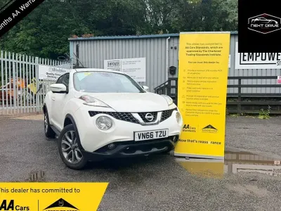 Used Nissan Juke Tekna 115 HP (84 kW) 2016 White SUV