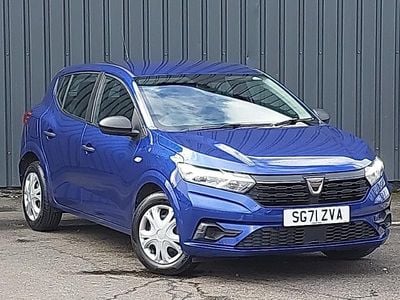 Used Dacia Sandero Essentiel 67 HP (49 kW) 2021 Blue Hatchback