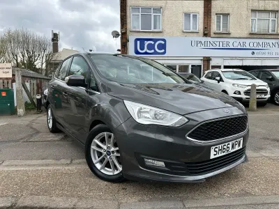 Used Ford C-MAX Zetec 125 HP (91 kW) 2016 Grey MPV