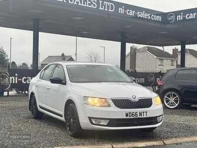 White Used 2017 Skoda Octavia SE L Hatchback | £8,845 (Fair price)