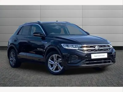 Used VW T-Roc R-line 150 HP (110 kW) 2022 Black SUV