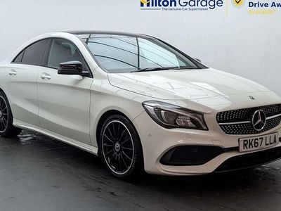 Begagnad Mercedes CLA180 AMG line 122 HK (89 kW) 2017 Vit Sedan