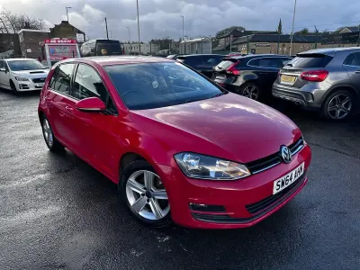 Used VW Golf VII Match 2014 Red Hatchback