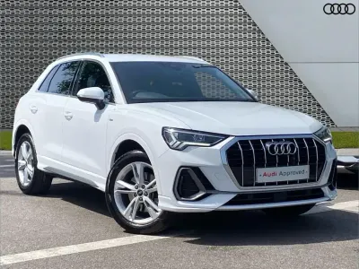 Used Audi Q3 S-Line 245 HP (180 kW) 2023 White SUV