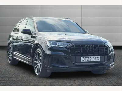 Used Audi Q7 Black Edition 340 HP (250 kW) 2022 Black SUV