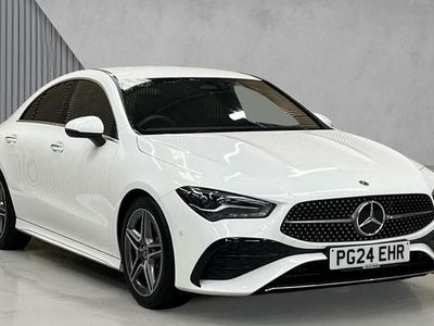 Begagnad Mercedes CLA200 Executive 163 HK (119 kW) 2024 Vit