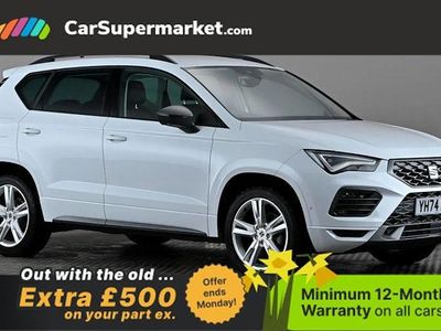 Used Seat Ateca FR 150 HP (110 kW) 2024 White SUV