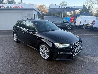 Black Used 2017 Audi A3 S-Line Hatchback | £7,495 (Fair price)