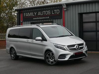 Silver Used 2024 Mercedes V220 AMG line MPV | £53,000 (Good price)
