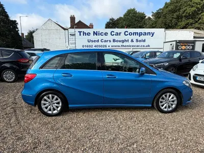 Used Mercedes B180 SE 109 HP (80 kW) 2014 Blue MPV