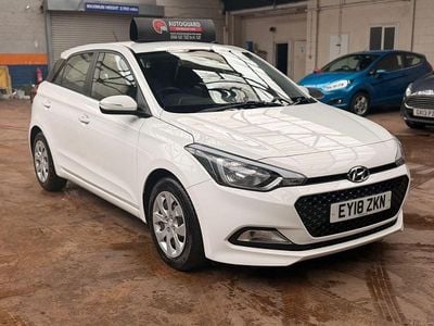 Used Hyundai i20 2018 White Hatchback