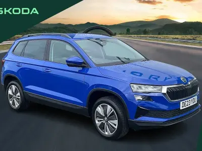 Second-hand Skoda Karoq SE Drive 147 CP (108 kW) 2023 Albastru SUV