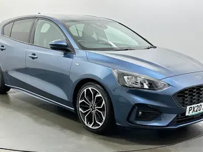 Used Ford Focus ST-Line X 120 HP (88 kW) 2020 Blue Hatchback