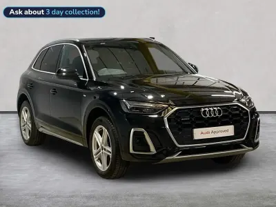 Used Audi Q5 S-Line 204 HP (150 kW) 2023 Black SUV
