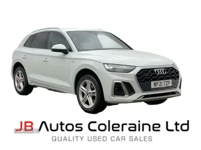Used Audi Q5 S-Line 204 HP (150 kW) 2021 White SUV