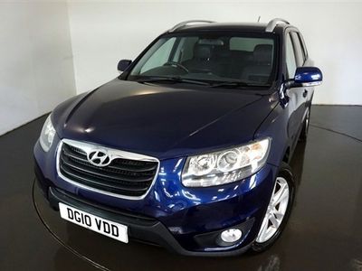used Hyundai Santa Fe 2.2 PREMIUM CRDI 5d 194 BHP-2 OWNERS FROM NEW-GREAT CONDITION-FANTASTIC VALUE-IDEAL FAMILY CAR-BLACK