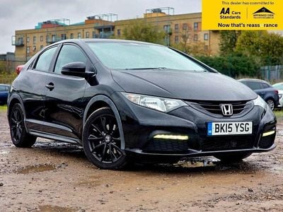 Black Used 2015 Honda Civic Black Edition Hatchback | £8,288 (Good price)
