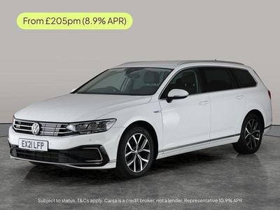 White Used 2021 VW Passat GTE Estate | £13,437 (Good price)