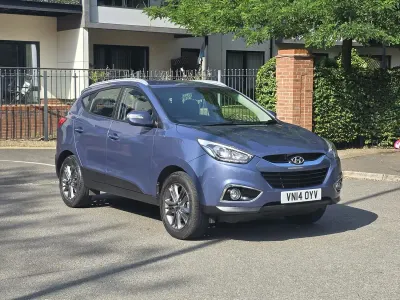 Used Hyundai ix35 SE 115 HP (84 kW) 2014 Blue SUV