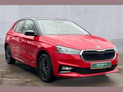 Used Skoda Fabia Design Edition 113 HP (83 kW) 2026 Velvet red metallic black magic pearl effect Hatchback