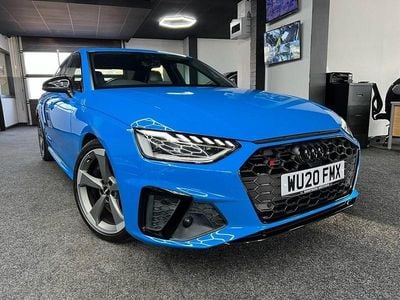 Used Audi S4 Black Edition 2020 Blue Sedan