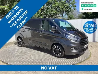 Begagnad Ford Transit Custom Sport 170 HK (125 kW) 2018 Grå Van