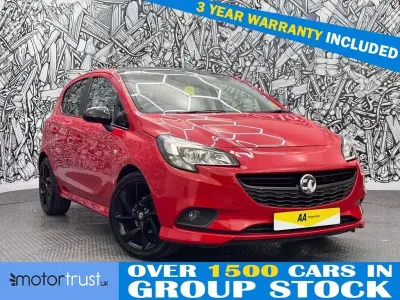 Used Vauxhall Corsa SRi 90 HP (66 kW) 2019 Red Hatchback
