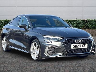 Used Audi A3 S-Line 147 HP (108 kW) 2021 Grey Sedan