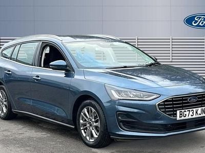 Blue Used 2023 Ford Focus Titanium Estate | £16,777 (Fair price)