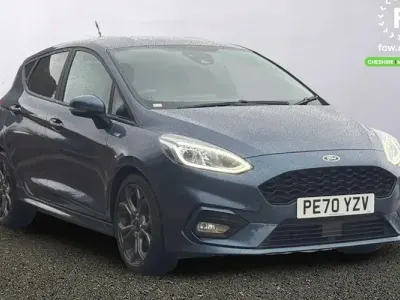 Used Ford Fiesta ST-Line 95 HP (69 kW) 2021 Blue Hatchback