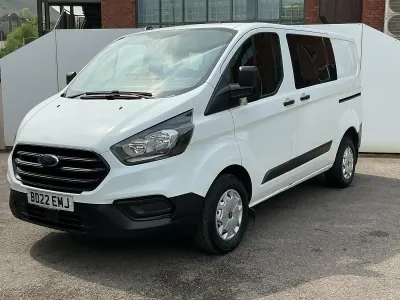 Used Ford Transit Custom 105 HP (77 kW) 2022 White Van