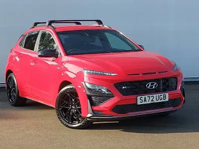 Used Hyundai Kona N Line 120 HP (88 kW) 2022 Red SUV