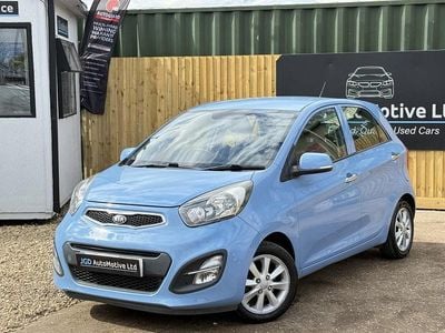 Used Kia Picanto 84 HP (61 kW) 2012 Blue Hatchback