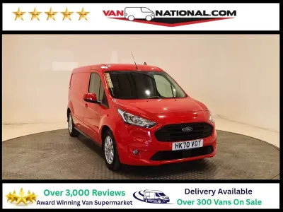 Used Ford Transit Limited 120 HP (88 kW) 2021 Red Van