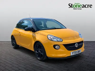 Used Vauxhall Adam 69 HP (50 kW) 2019 Orange Hatchback