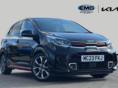 Used Kia Picanto GT-Line 66 HP (48 kW) 2023 Midnight black Hatchback