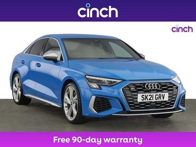 Blue Used 2021 Audi S3 Sedan | £28,399 (Fair price)