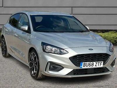 Used Ford Focus ST-Line X 123 HP (90 kW) 2018 Silver Hatchback