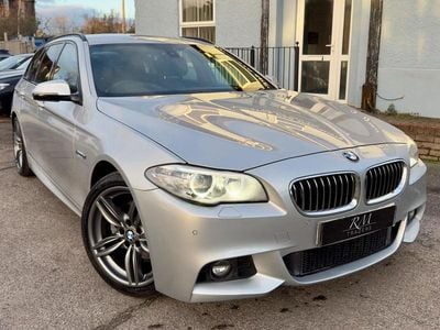 Silver Used 2013 BMW 520 M Sport Estate | £5,795 (Fair price)