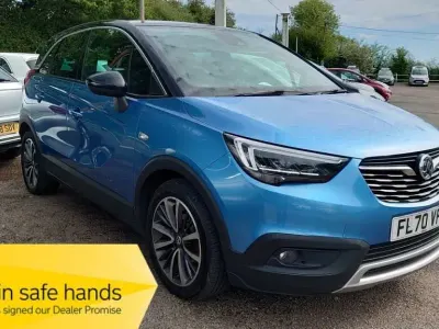 Used Vauxhall Crossland X Elite 83 HP (61 kW) 2020 Blue SUV