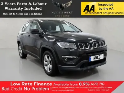Used Jeep Compass Longitude 120 HP (88 kW) 2019 Black SUV