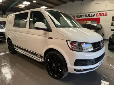 Begagnad VW Transporter Highline 2017 Vit Van