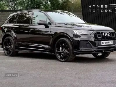 Used Audi Q7 Black Edition 286 HP (210 kW) 2020 Black SUV