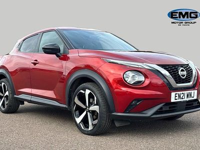 Used Nissan Juke Tekna 114 HP (83 kW) 2021 Red SUV