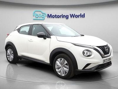 Used Nissan Juke Acenta 114 HP (83 kW) 2023 White SUV