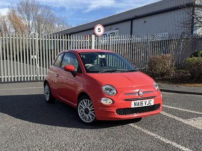 Used Fiat 500 Pop Star 69 HP (50 kW) 2016 Pink Hatchback