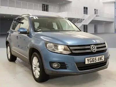 Used VW Tiguan Match 150 HP (110 kW) 2015 Pacific blue SUV