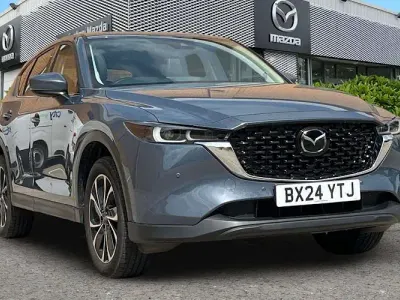 Begagnad Mazda CX-5 Exclusive-Line 165 HK (121 kW) 2024 Grå SUV