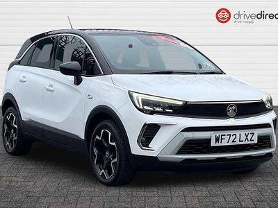 Used Vauxhall Crossland Edition 120 HP (88 kW) 2022 White SUV