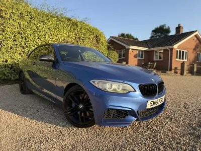 Used BMW 220 M Sport 2015 Blue Coupe